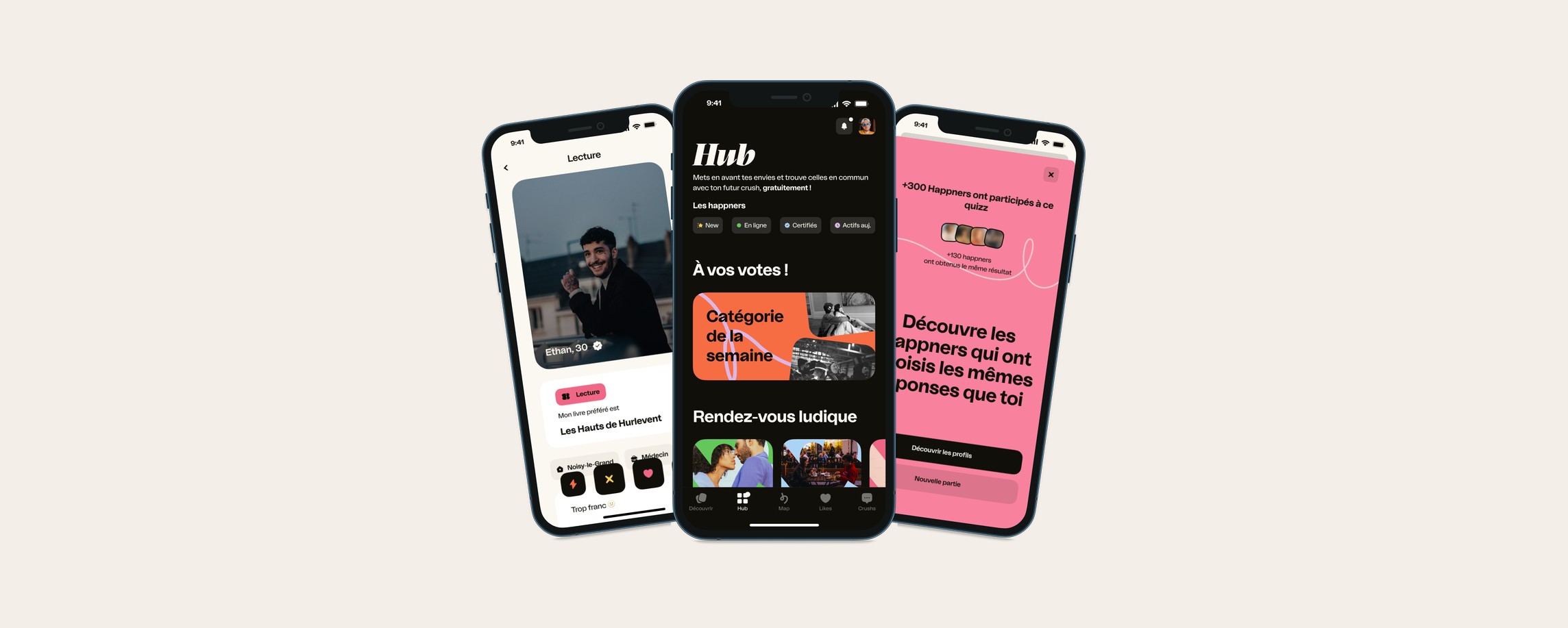 Happn Hub — aperçu